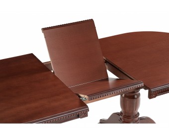 Деревянный стол Эвклаз овальный миланский орех