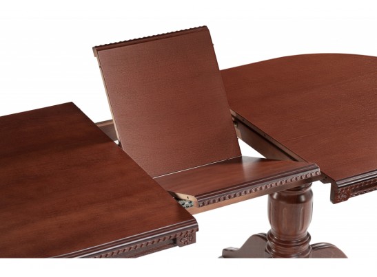 Деревянный стол Эвклаз овальный миланский орех в Кургане