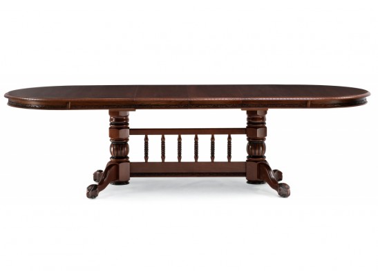 Деревянный стол Кантри орех с коричневой патиной в Кургане