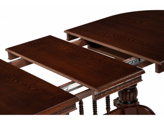 Деревянный стол Кантри орех с коричневой патиной в Кургане