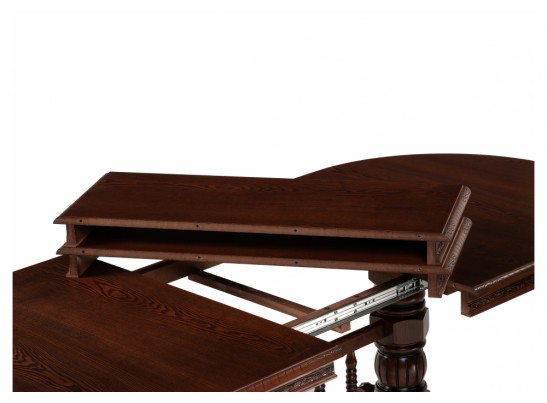 Деревянный стол Кантри орех с коричневой патиной в Кургане