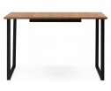 Деревянный стол Лиман 117 (157) x 77 дуб крафт золотой / черный матовый в Кургане