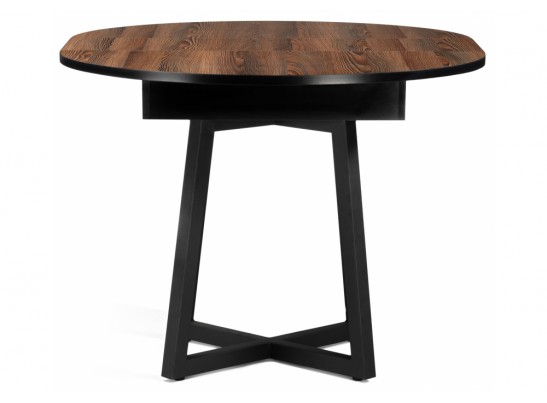 Деревянный стол Регна дерево / черный каркас в Кургане