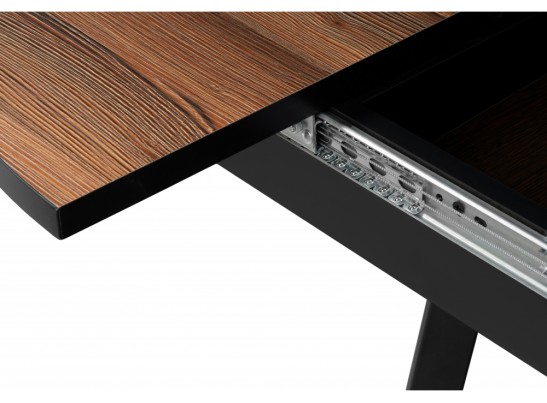 Деревянный стол Регна дерево / черный каркас в Кургане