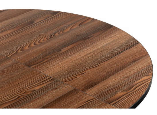 Деревянный стол Регна дерево / черный каркас в Кургане