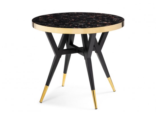 Стол Selina 80х72 black / gold в Кургане