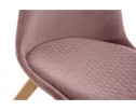 Деревянный стул Bonuss light purple / wood в Кургане