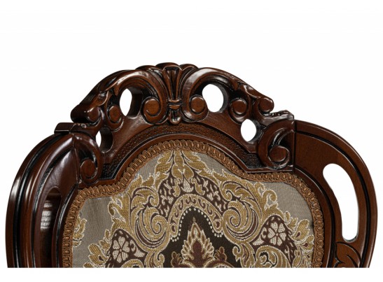 Деревянный стул Bronte вишня / патина