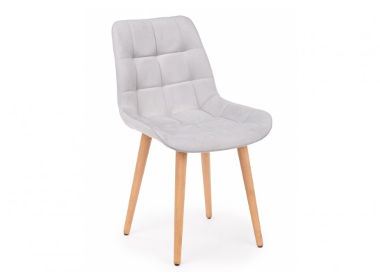 Деревянный стул Челси 360 светло-серый (zd 960) / светлое дерево в Кургане