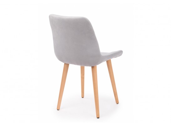 Деревянный стул Челси 360 светло-серый (zd 960) / светлое дерево в Кургане