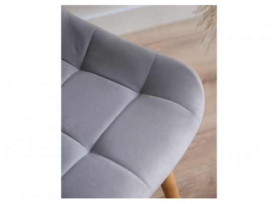 Деревянный стул Челси 360 светло-серый (zd 960) / светлое дерево в Кургане