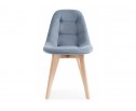 Деревянный стул Filip blue / wood в Кургане