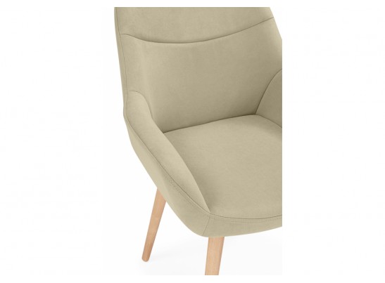 Деревянный стул Флюид 360 бежевый (zd 210) / светлое дерево в Кургане