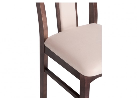 Деревянный стул Гроджин бежевый / орех в Кургане