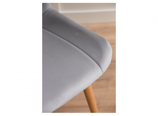 Деревянный стул Седа светло-серый (zd 960) / светлое дерево в Кургане