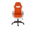 Компьютерное кресло Gamer белое / оранжевое в Кургане