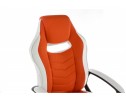 Компьютерное кресло Gamer белое / оранжевое в Кургане