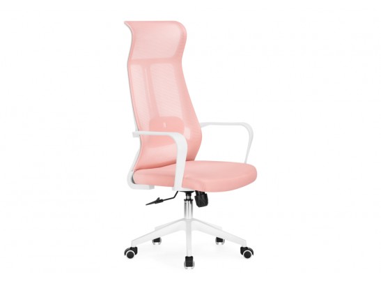 Компьютерное кресло Tilda pink / white в Кургане