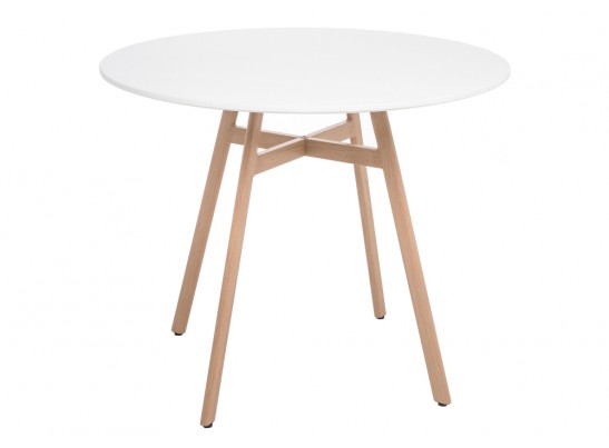 Обеденная группа Арги 80 light purple / white / wood в Кургане