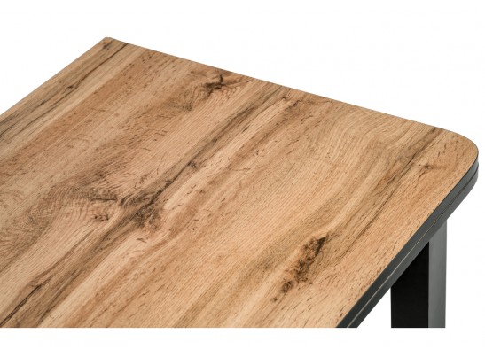 Обеденная группа Мирана черный крокодил / черный / дуб вотан в Кургане