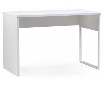 Письменный стол Ниа 115х60 белый / белый матовый
