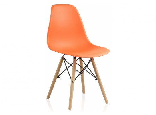 Пластиковый стул Eames PC-015 orange в Кургане