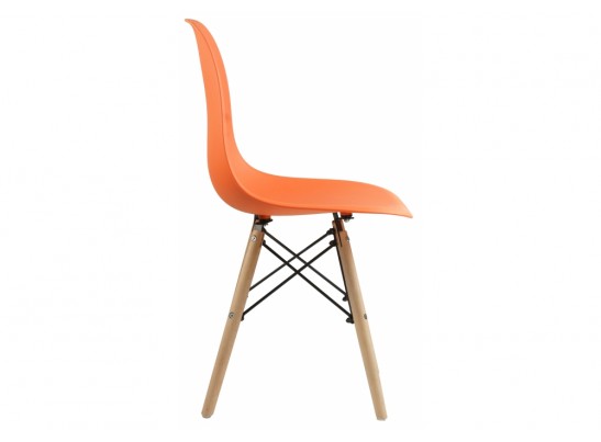 Пластиковый стул Eames PC-015 orange в Кургане