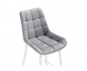 Полубарный стул Алст К светло-серый / белый в Кургане