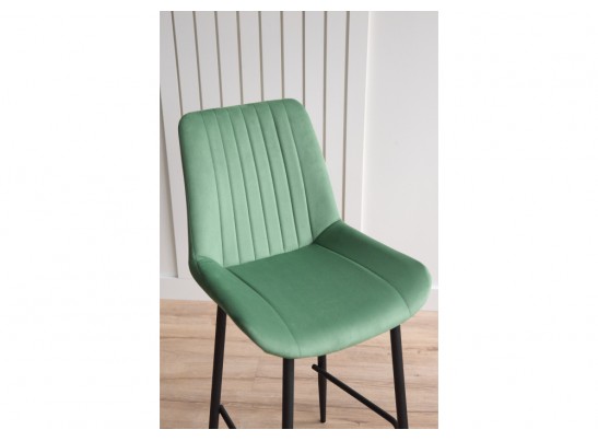 Полубарный стул Седа 360 фисташковый (zd 651) / черный