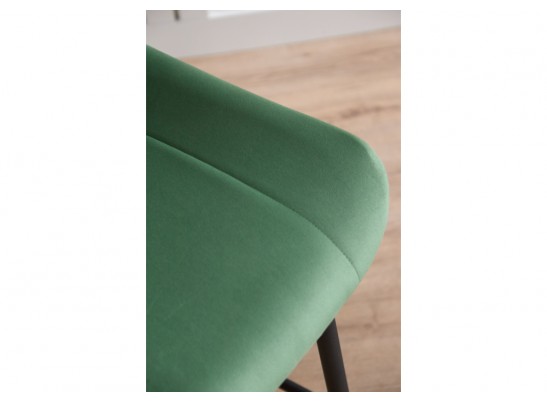 Полубарный стул Седа 360 фисташковый (zd 651) / черный