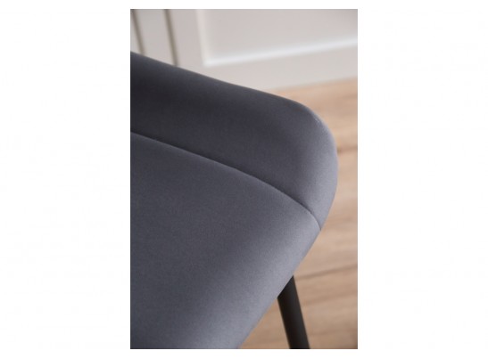 Полубарный стул Седа 360 темно-серый (zd 995) / черный в Кургане