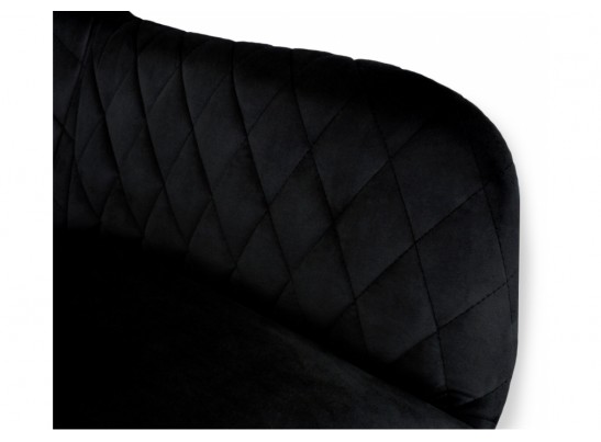 Полубарный стул Sheffilton SHT-ST38/S94-1 ночное затмение / прозрачный лак / черный муар в Кургане