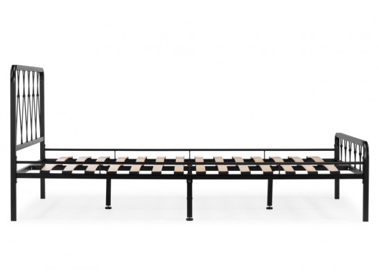 Полутораспальная кровать Иоханна 18 140х200 черная в Кургане