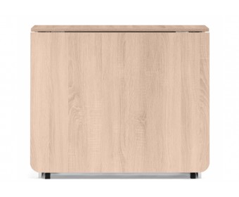 Стол-книжка Стим белый / дуб сонома