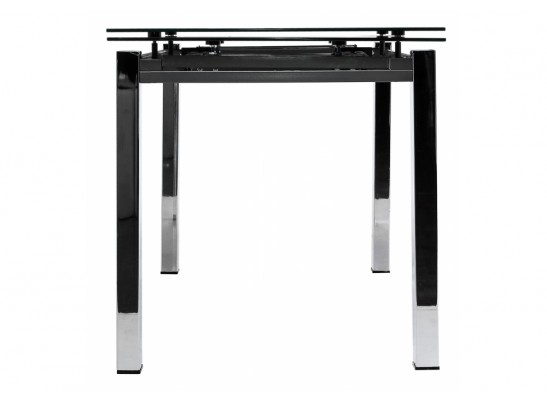 Стол раскладной Kvadro 110 черный в Кургане
