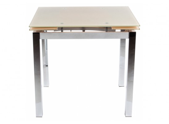 Стол раскладной TB017-26 бежевый / хром в Кургане