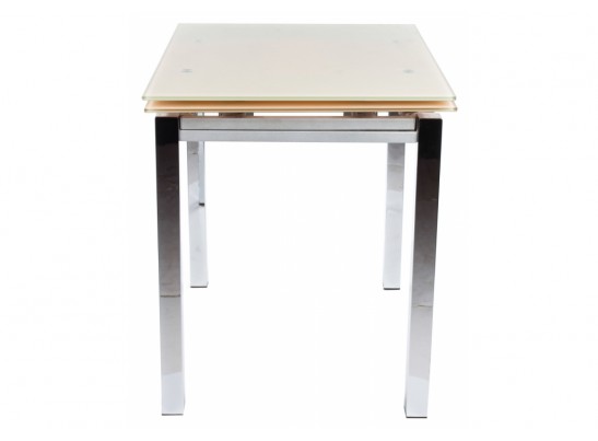 Стол раскладной TB017-26 бежевый / хром в Кургане