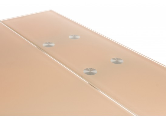 Стол раскладной TB017-26 бежевый / хром в Кургане