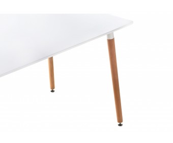 Стол Table 120х80х73 white / wood