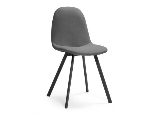 Стул на металлокаркасе Агот темно-серый / черный в Кургане