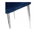 Стул на металлокаркасе Benza dark blue в Кургане