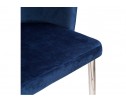 Стул на металлокаркасе Benza dark blue в Кургане