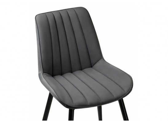 Стул на металлокаркасе Бриджеш velutto 32 / черный в Кургане