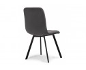Стул на металлокаркасе Bruk dark gray / black в Кургане