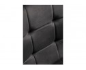 Стул на металлокаркасе Bruk dark gray / black в Кургане