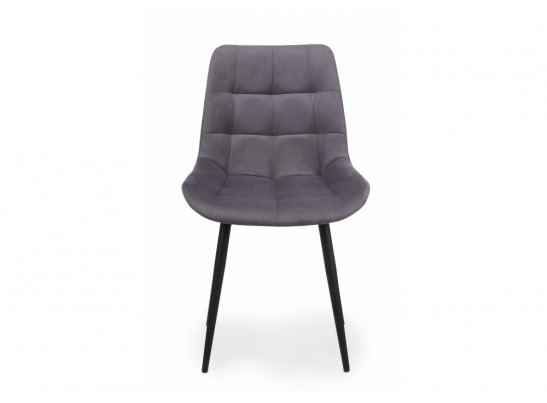 Стул на металлокаркасе Челси 360 К темно-серый (zd 995) / черный в Кургане