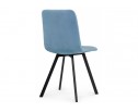 Стул на металлокаркасе Чилли черный / голубой в Кургане
