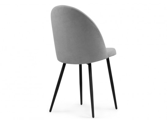 Стул на металлокаркасе Дагрун серый / черный в Кургане