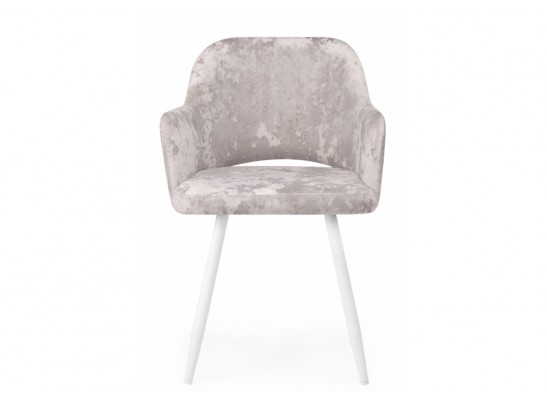 Стул на металлокаркасе Эолин латте (simple 008) / белый в Кургане