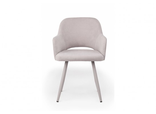 Стул на металлокаркасе Эолин светло-серый (glory 36) / серый в Кургане